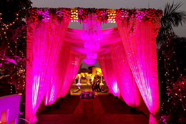 wedding venue the ryan garden in delhi