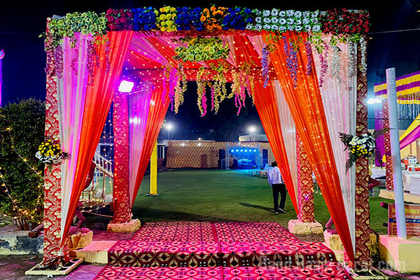 Kanishka Farm House hotel for wedding in Delhi