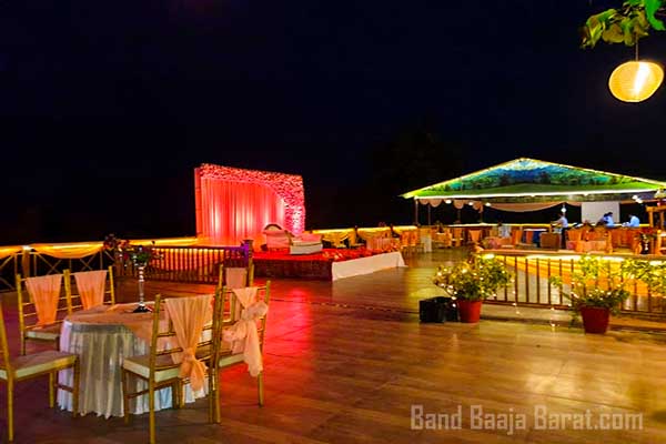 top wedding palace in Dehradun Gazebo Party Lawn - Hotel Rajpur Heights