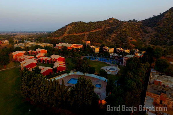 top wedding palace in Jaipur sunrise resort
