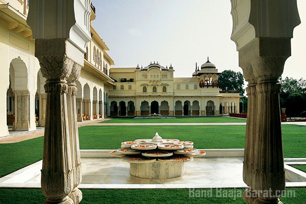 Rambagh palace hotel for wedding in Jaipur