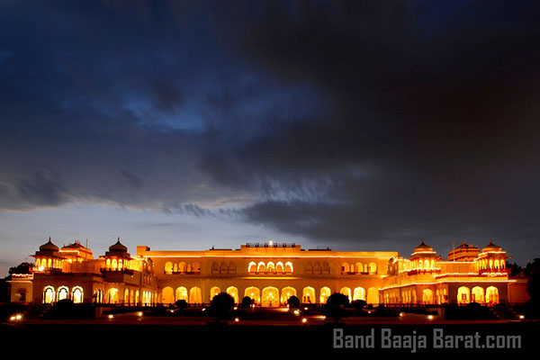 top wedding palace in Jaipur Rambagh palace