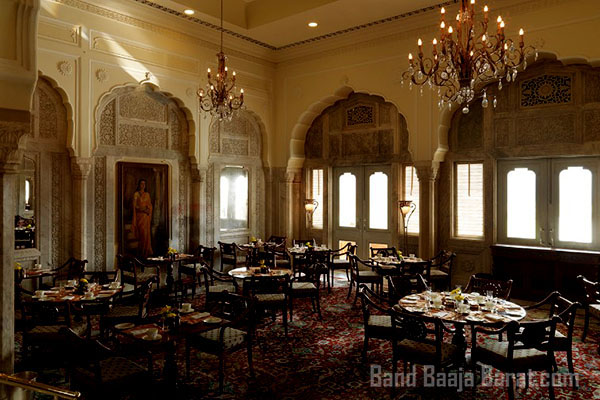 list of top wedding hall in Jaipur Rambagh palace