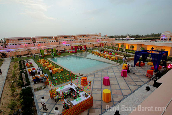 best wedding hall in Jaipur hotel Buena Vista Luxuary Garden