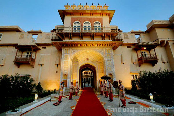 wedding venue Chomu Palace Hotel in Jaipur