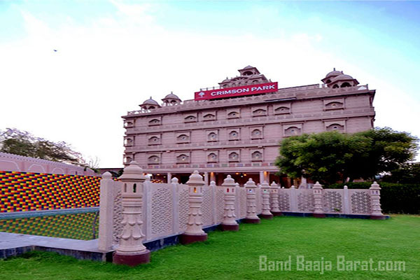 Crimson Park The Heritage Jalmahal hotel for wedding in Jaipur