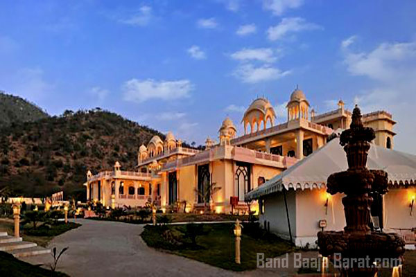 wedding lawn RAJASTHALI RESORT & SPA in Jaipur