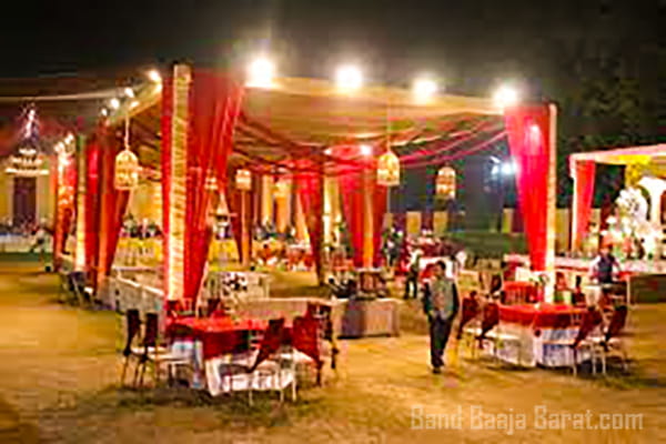 mahadeva banquet lawn area