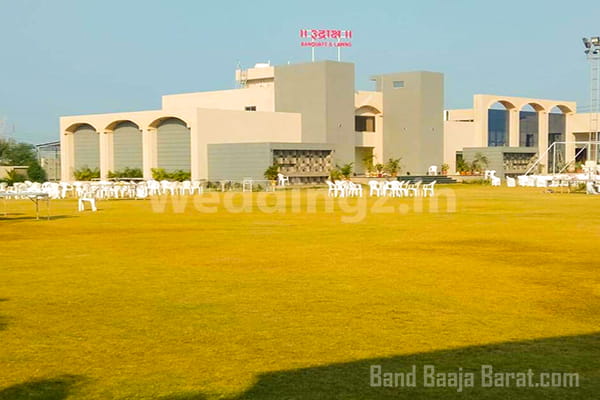 the rudrakshi lawns front view