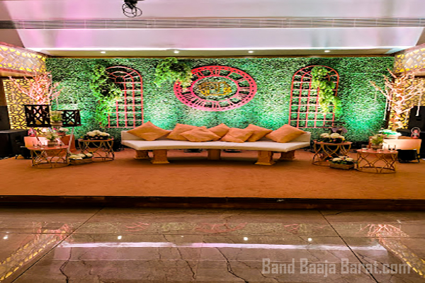 fire and flames banquets stage decor