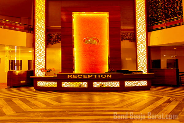kufri pacific resort reception area