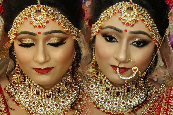 best bridal airbrush makeup artist in Delhi