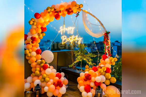st balloon decoration sarita vihar delhi