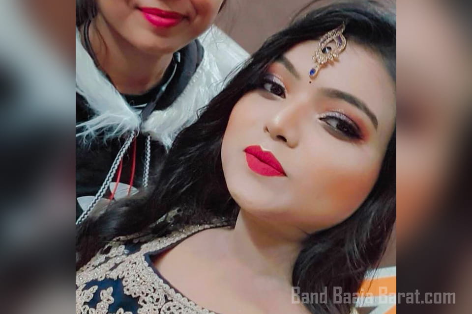 Sakshi makeover party makeup in varanasi