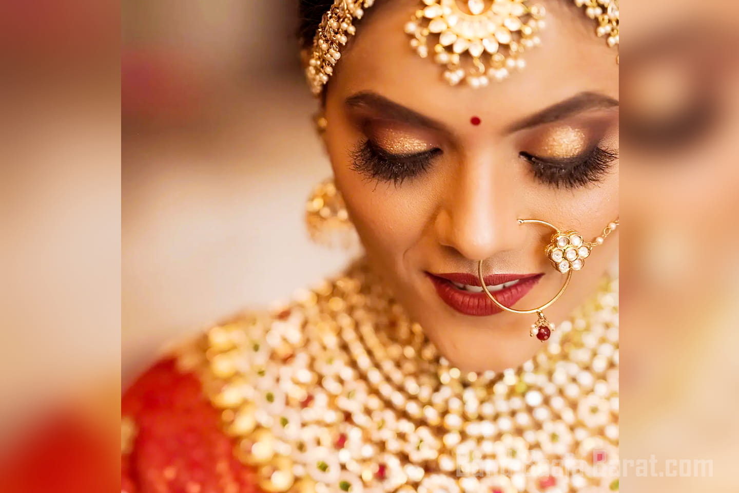 bridal eye makeup by Nikita's Bridal Studio in Mumbai