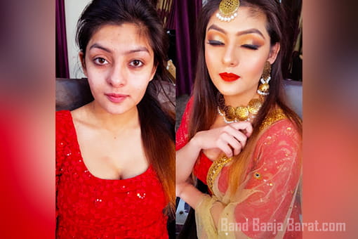 nisha gera makeup artist new industrial town faridabad