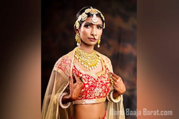bridal makeup by Vaishnavi in Delhi
