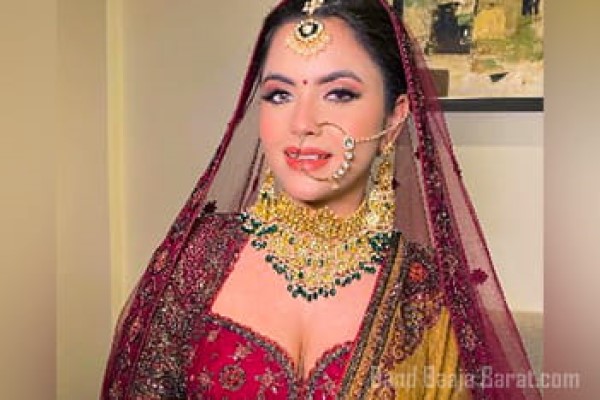 best bridal HD makeup artist in Pitampura Delhi