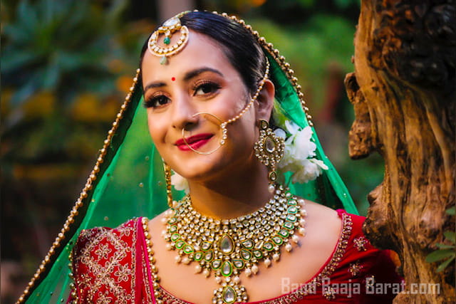 best bridal HD makeup by Tanya Loreal Salon in Delhi