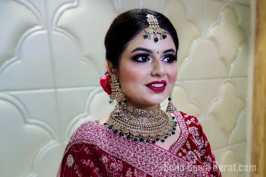Makeup for haldi ceremony