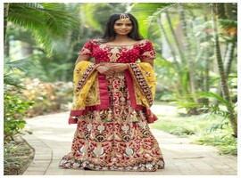 Sonia Mehra Couture, bridal lehenga on rent in mumbai