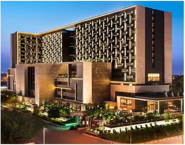 the leela ambience convention  5 star hotel  shahdara delhi