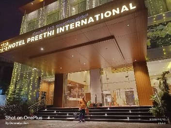 hotel preethi international five lights cir mysore